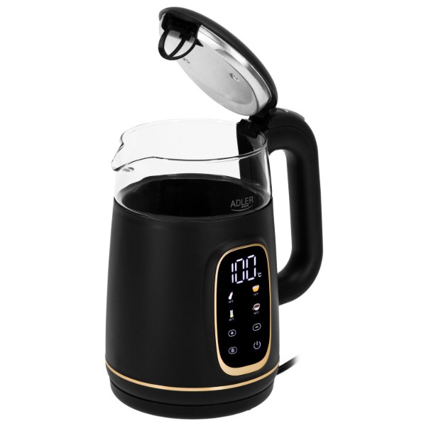 Фото - Электрический чайник Adler AD 1305 Black Gold