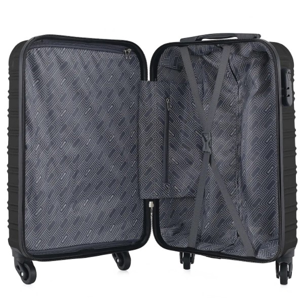 Фото - Чемодан Semi Line L Black (T5636-3)