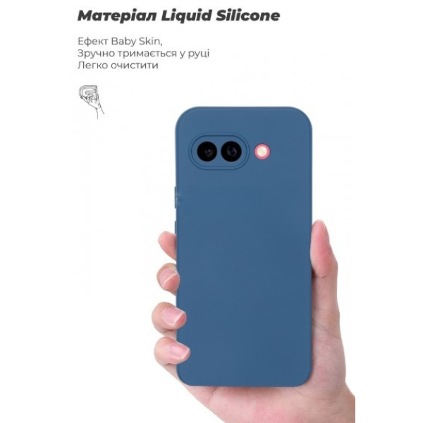 Фото - Чехол для смартфона Armorstandart ICON for Google Pixel 9a Camera cover Dark Blue (ARM83647)
