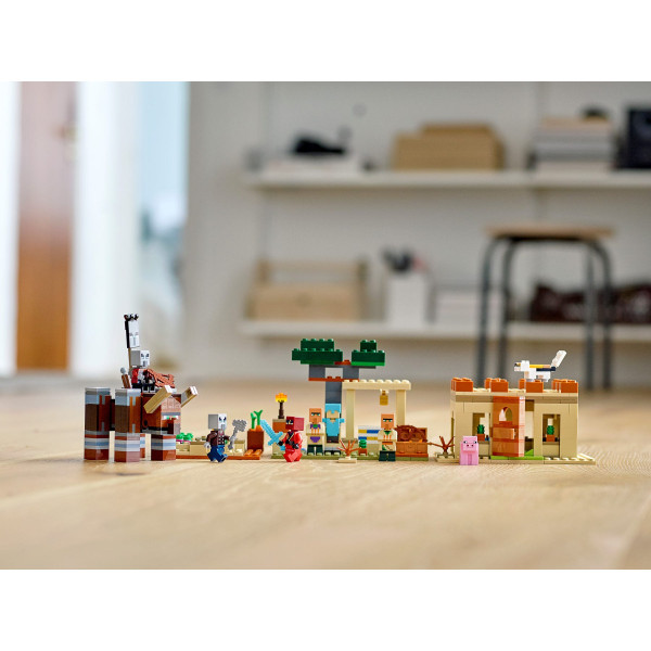 Фото - Конструктор LEGO Minecraft Патруль разбойников (21160)