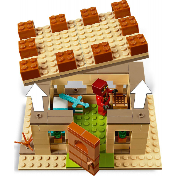 Фото - Конструктор LEGO Minecraft Патруль разбойников (21160)