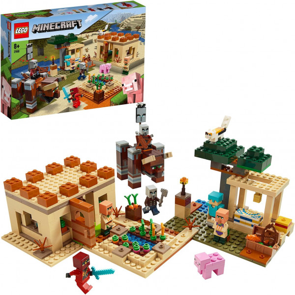 Фото - Конструктор LEGO Minecraft Патруль разбойников (21160)