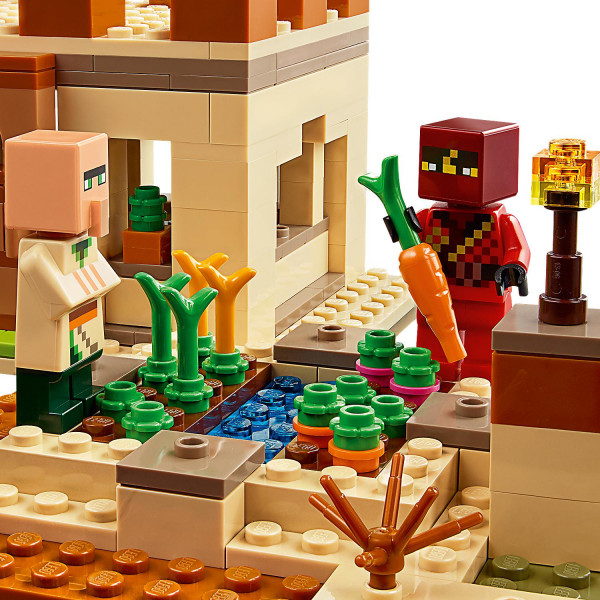 Фото - Конструктор LEGO Minecraft Патруль разбойников (21160)