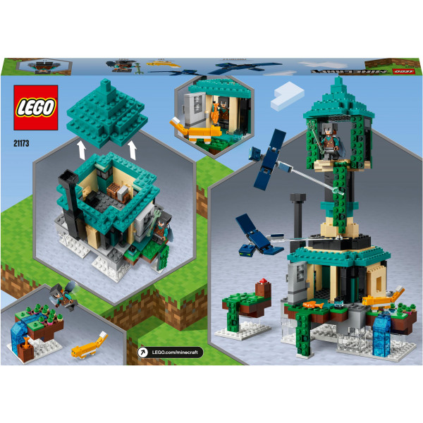 Фото - Конструктор LEGO Minecraft Небесна вежа (21173)