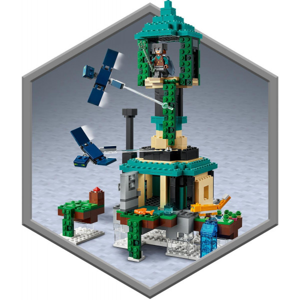 Фото - Конструктор LEGO Minecraft Небесна вежа (21173)