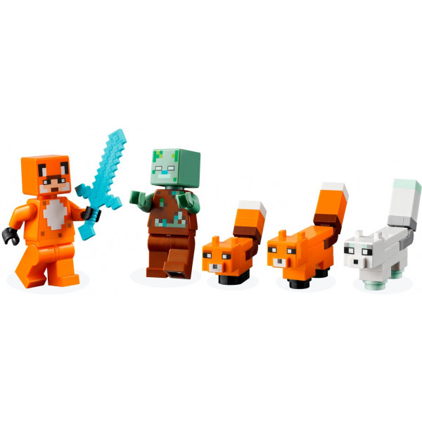 Фото - Конструктор LEGO Minecraft Нора лисиці (21178)