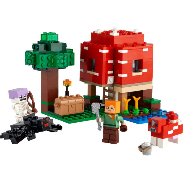 Фото - Конструктор LEGO Minecraft Грибной дом (21179)