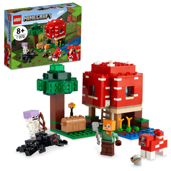 Фото - Конструктор LEGO Minecraft Грибной дом (21179)