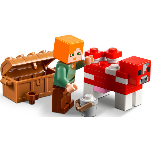 Фото - Конструктор LEGO Minecraft Грибной дом (21179)