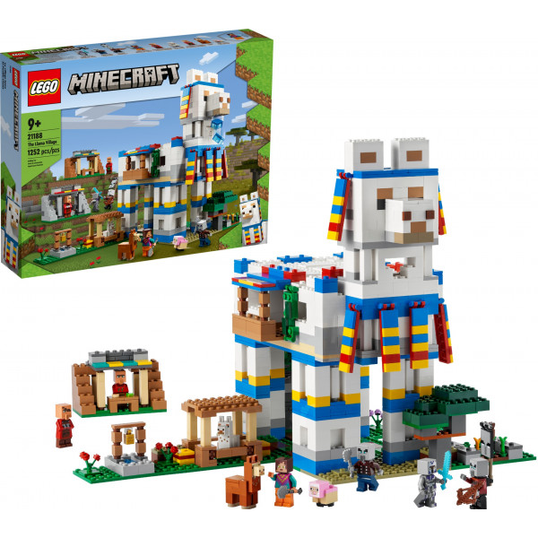 Фото - Конструктор LEGO Minecraft Деревня ламы (21188)