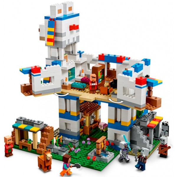 Фото - Конструктор LEGO Minecraft Деревня ламы (21188)