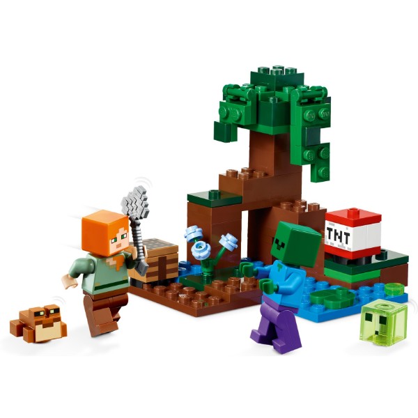 Фото - Конструктор LEGO Minecraft Пригоди на болоті (21240)