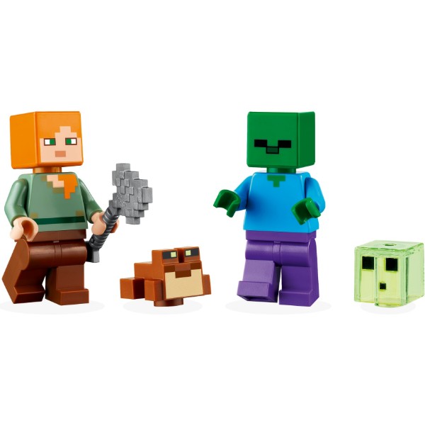 Фото - Конструктор LEGO Minecraft Пригоди на болоті (21240)