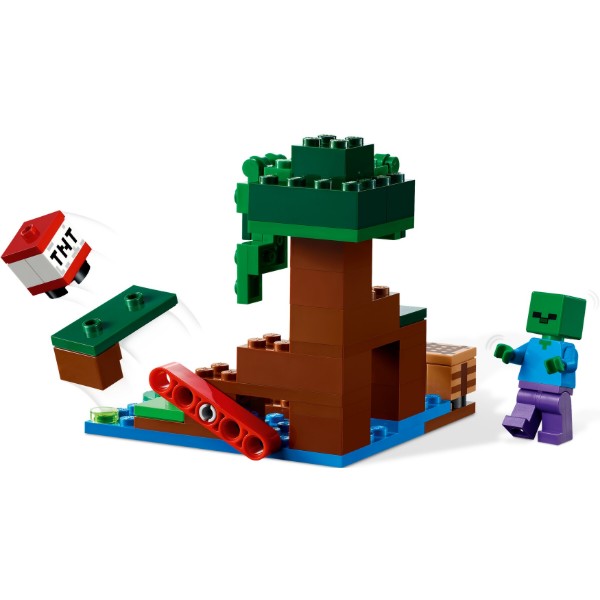 Фото - Конструктор LEGO Minecraft Пригоди на болоті (21240)
