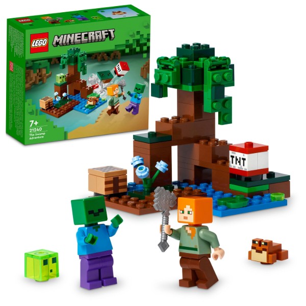 Фото - Конструктор LEGO Minecraft Пригоди на болоті (21240)