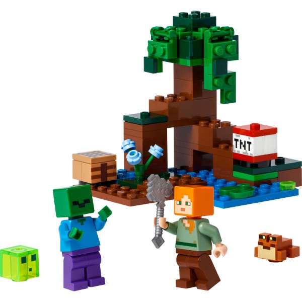 Фото - Конструктор LEGO Minecraft Пригоди на болоті (21240)