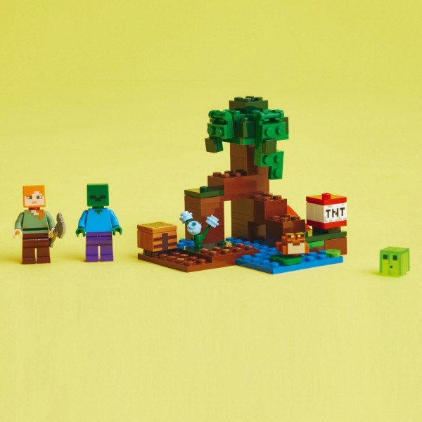 Фото - Конструктор LEGO Minecraft Пригоди на болоті (21240)