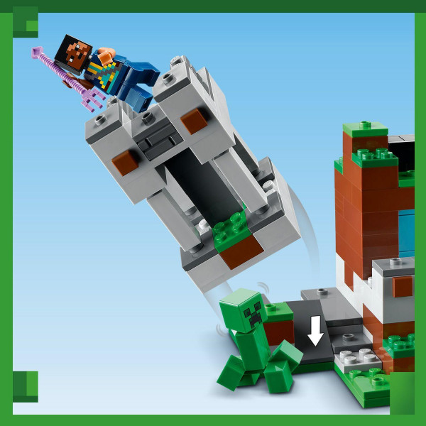 Фото - Конструктор LEGO Minecraft Форпост із мечем (21244)