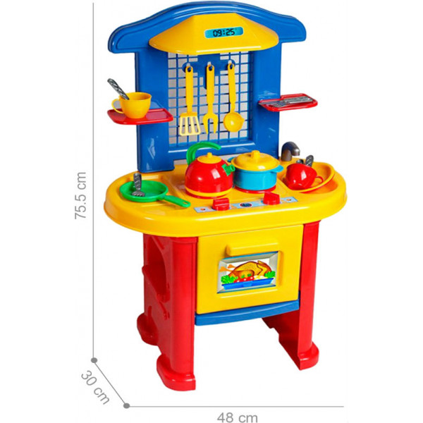 Фото - Сюжетно-рольова гра. Кухня Technok Ігровий набір Кухня 3 (2124)