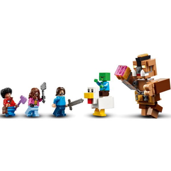 Фото - Конструктор LEGO Minecraft Бойцовский ринг в лесном имении (21272)