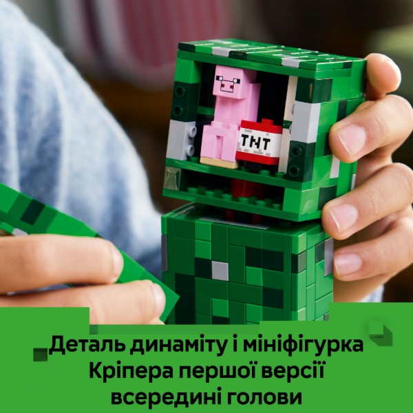Фото - Конструктор LEGO Minecraft Крипер (21276)