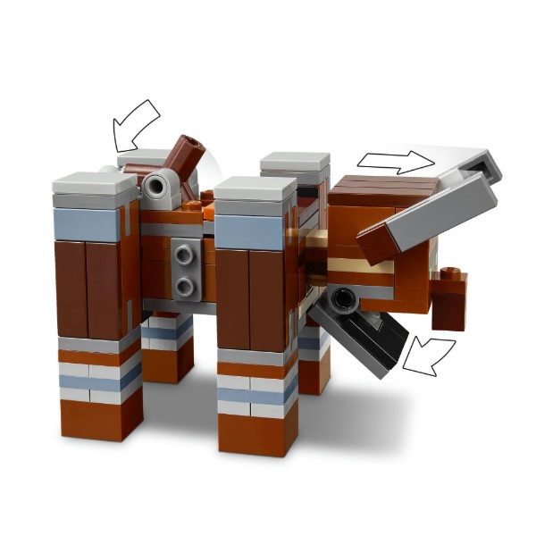 Фото - Конструктор LEGO Minecraft Аванпост разбойников и опустошитель (21278)