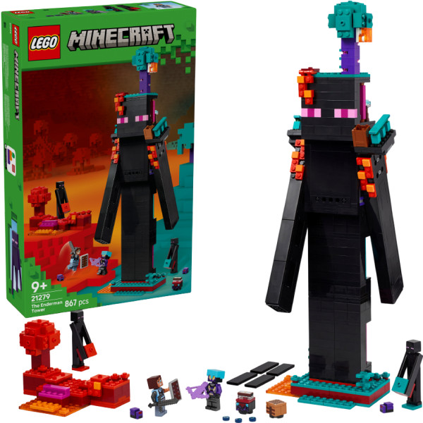 Фото - Конструктор LEGO Minecraft Башня Эндермена (21279)