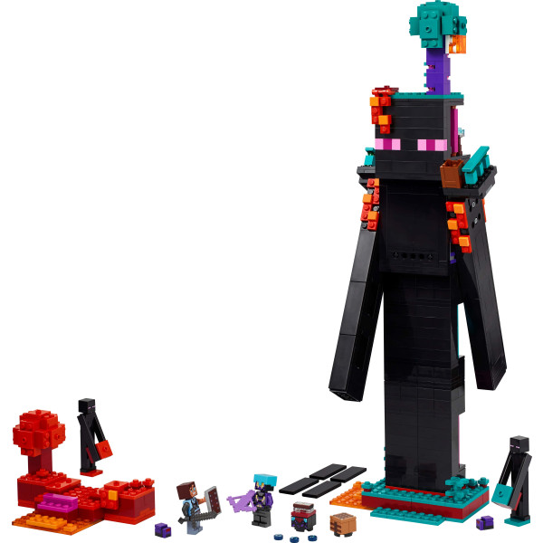 Фото - Конструктор LEGO Minecraft Башня Эндермена (21279)