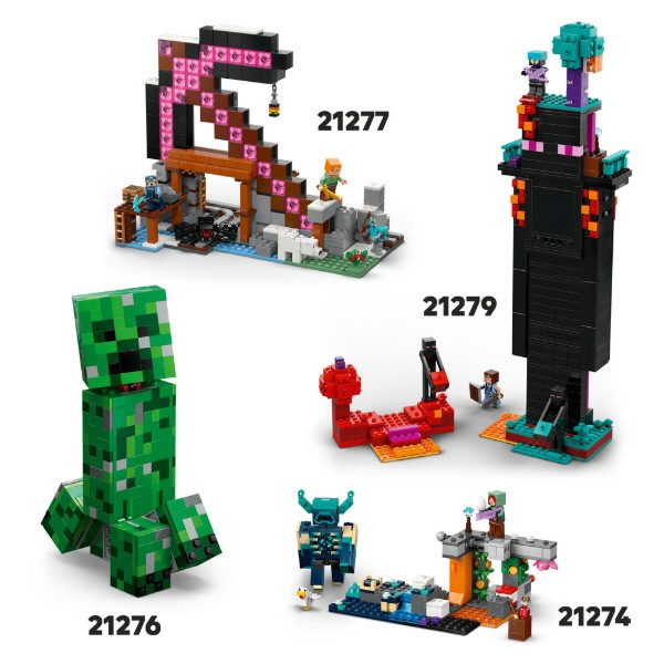 Фото - Конструктор LEGO Minecraft Адвент календар 2025 (21280)