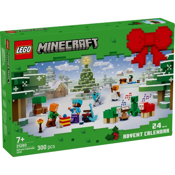 Фото - Конструктор LEGO Minecraft Адвент календар 2025 (21280)