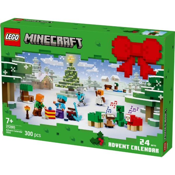 Фото - Конструктор LEGO Minecraft Адвент календар 2025 (21280)