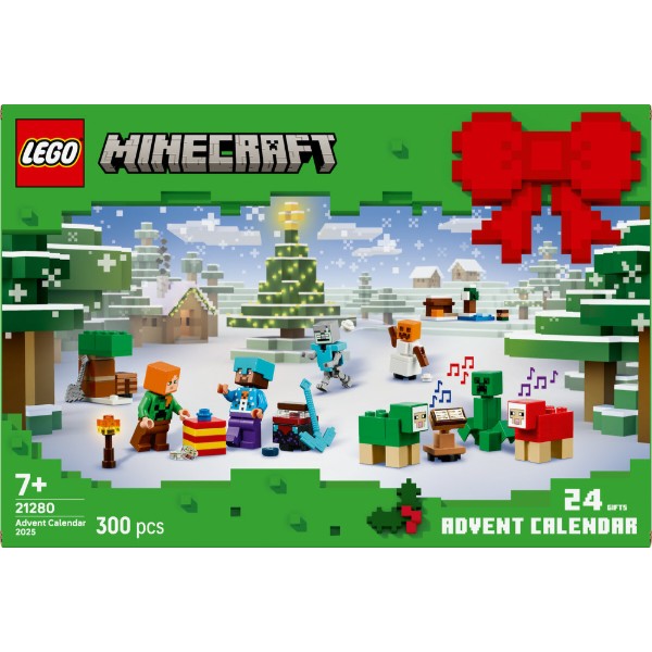 Фото - Конструктор LEGO Minecraft Адвент календар 2025 (21280)