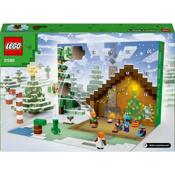 Фото - Конструктор LEGO Minecraft Адвент календар 2025 (21280)