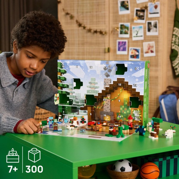 Фото - Конструктор LEGO Minecraft Адвент календар 2025 (21280)