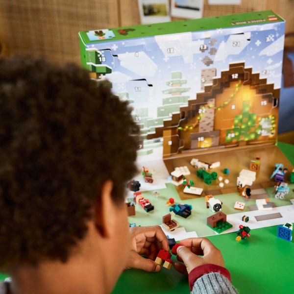 Фото - Конструктор LEGO Minecraft Адвент календар 2025 (21280)