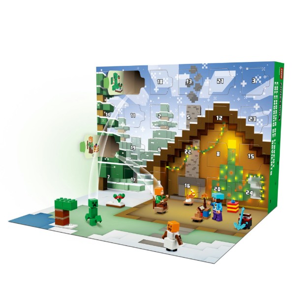 Фото - Конструктор LEGO Minecraft Адвент календар 2025 (21280)