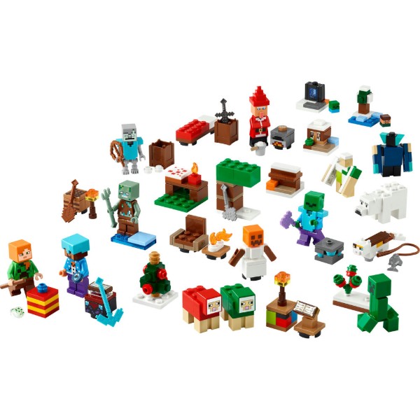 Фото - Конструктор LEGO Minecraft Адвент календар 2025 (21280)