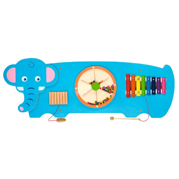 Фото - Бізіборд-дошка Viga Toys Слоник (50472FSC)
