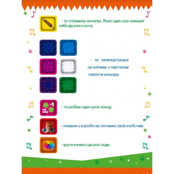 Фото - Настольная игра (5-7 лет) Vladi Toys 44 Кота. Кошачьи приключения, укр. (VT8055-25)