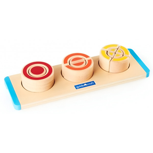 Фото - Сортер Guidecraft Manipulatives Сегменти круга (G6746)