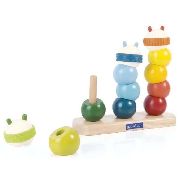 Фото - Пирамидка Guidecraft Manipulatives Гусеницы (G6731) Фото - Пирамидка Guidecraft Manipulatives Гусеницы (G6731)