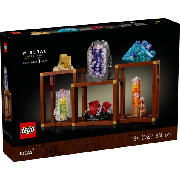Фото - Конструктор LEGO Ideas Колекція мінералів (21362)