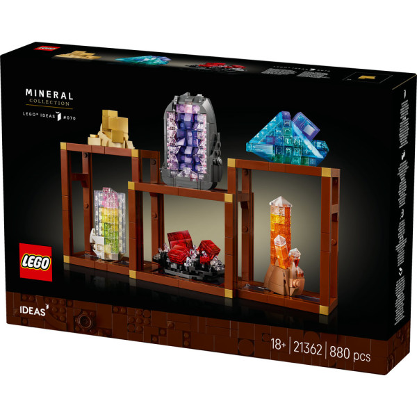 Фото - Конструктор LEGO Ideas Колекція мінералів (21362)