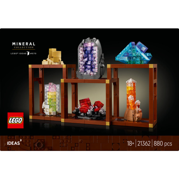 Фото - Конструктор LEGO Ideas Колекція мінералів (21362)