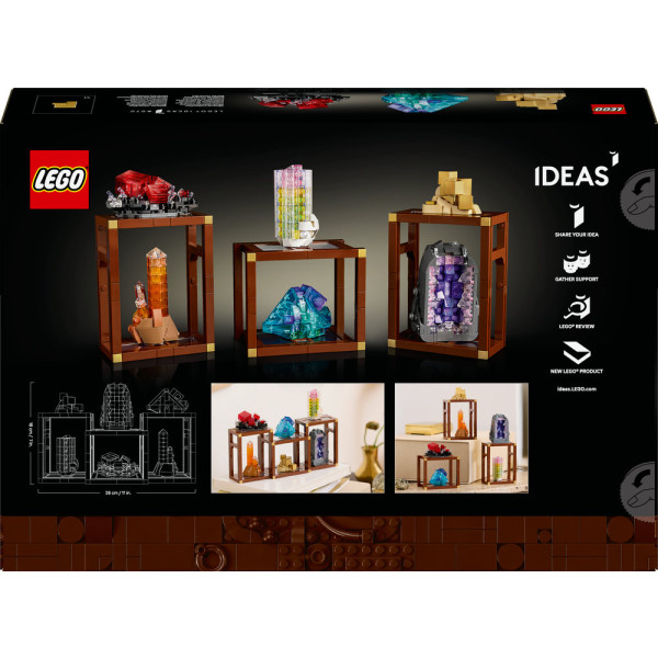 Фото - Конструктор LEGO Ideas Колекція мінералів (21362)