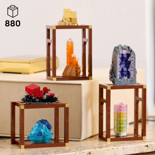 Фото - Конструктор LEGO Ideas Колекція мінералів (21362)