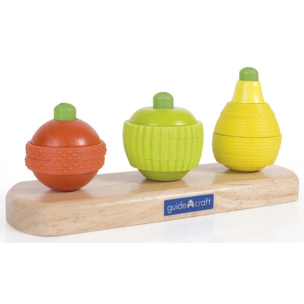 Фото - Пірамідка Guidecraft Manipulatives Фрукти (G6732)