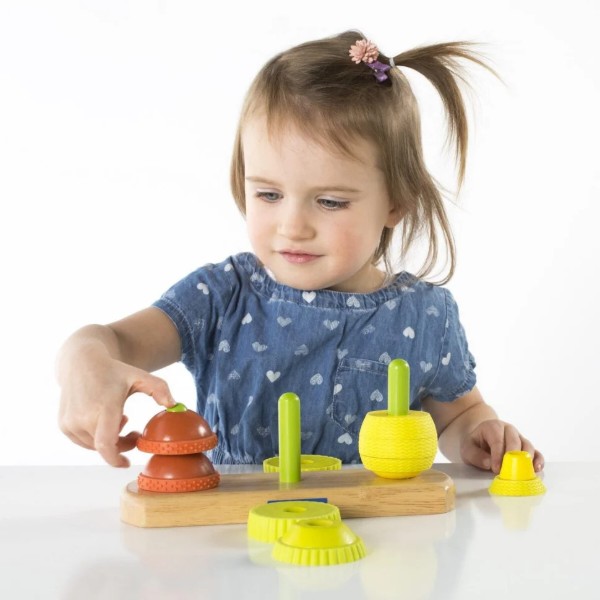 Фото - Пірамідка Guidecraft Manipulatives Фрукти (G6732)