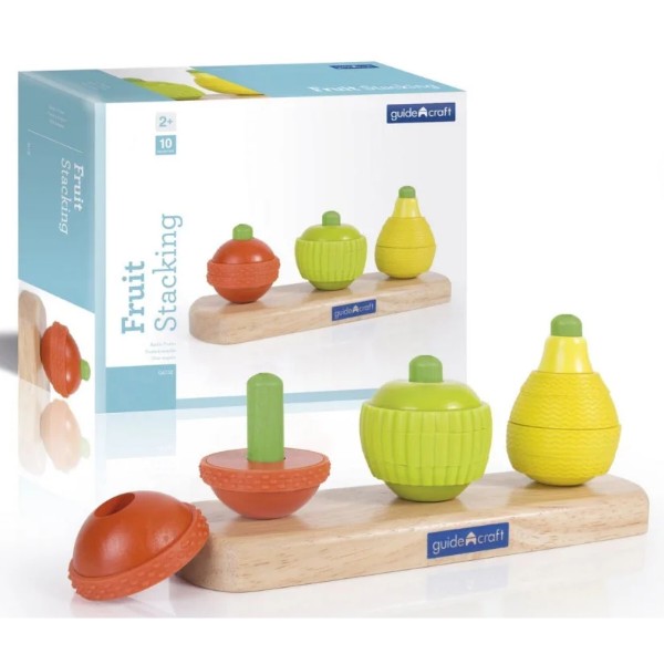 Фото - Пірамідка Guidecraft Manipulatives Фрукти (G6732)