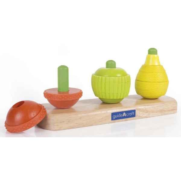 Фото - Пірамідка Guidecraft Manipulatives Фрукти (G6732)